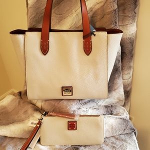 NWT Dooney & Bourke Satchel/Wallet Set